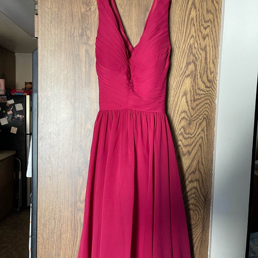 BRAND NEW BURGUNDY DRESS